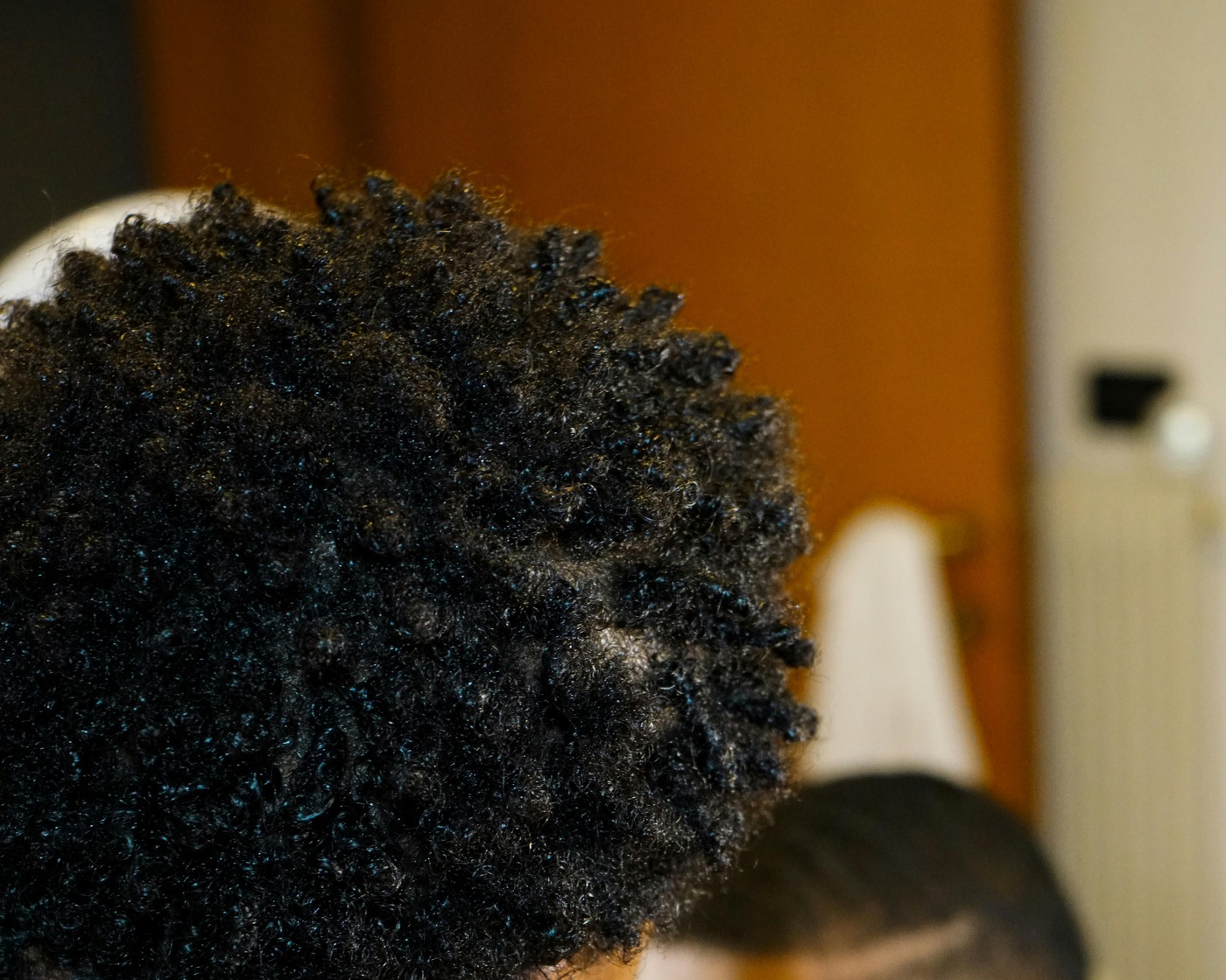 Clipper detail during a fresh fade